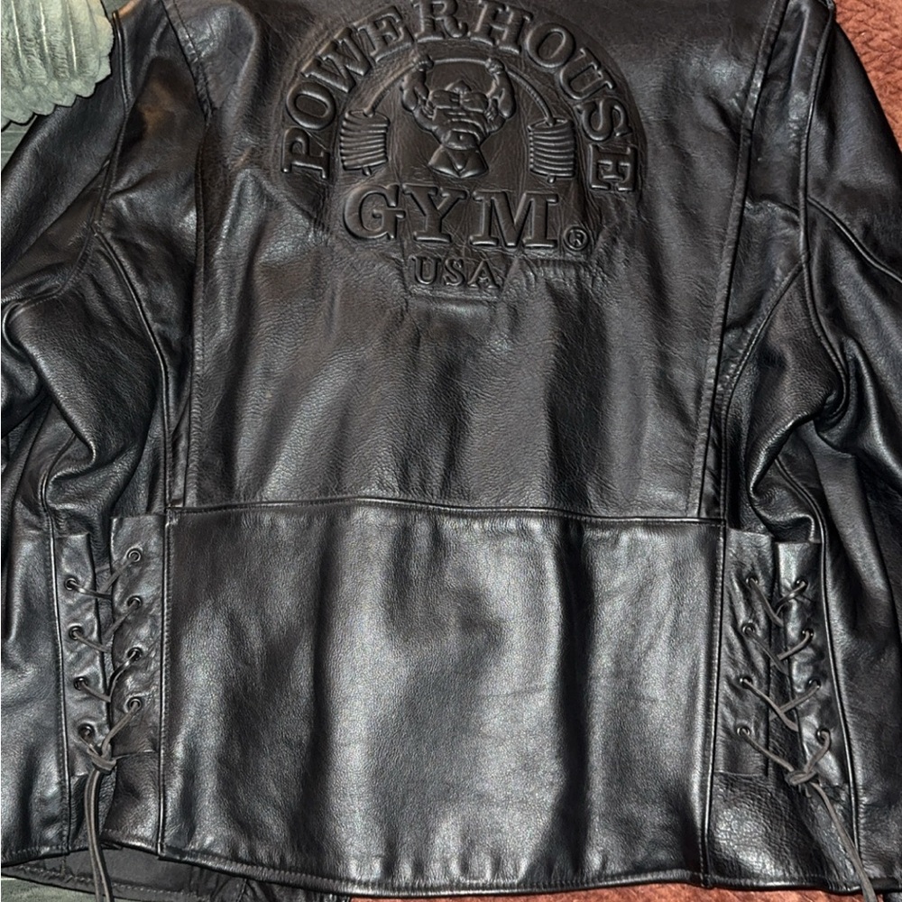 Powerhouse Gym Brooks Leather Jacket